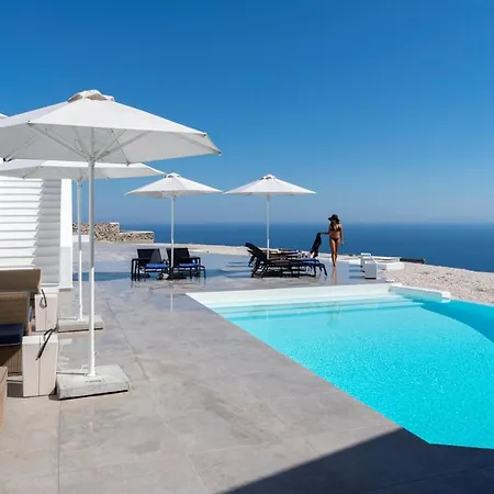 酒店 Sunset - Panoramic View Of The Santorini Sea