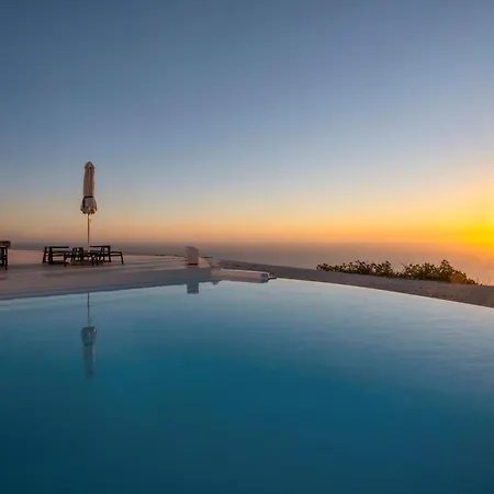 酒店 Sunset - Panoramic View Of The Santorini Sea 易莫洛林